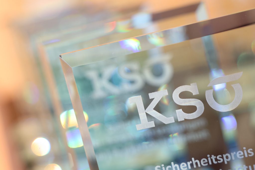 1. Platz beim KSÖ Sicherheitspreis 2024