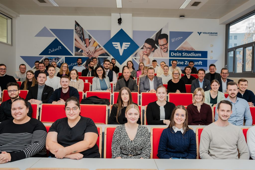 Feierliche Eröffnung des Volksbank-Hörsaals