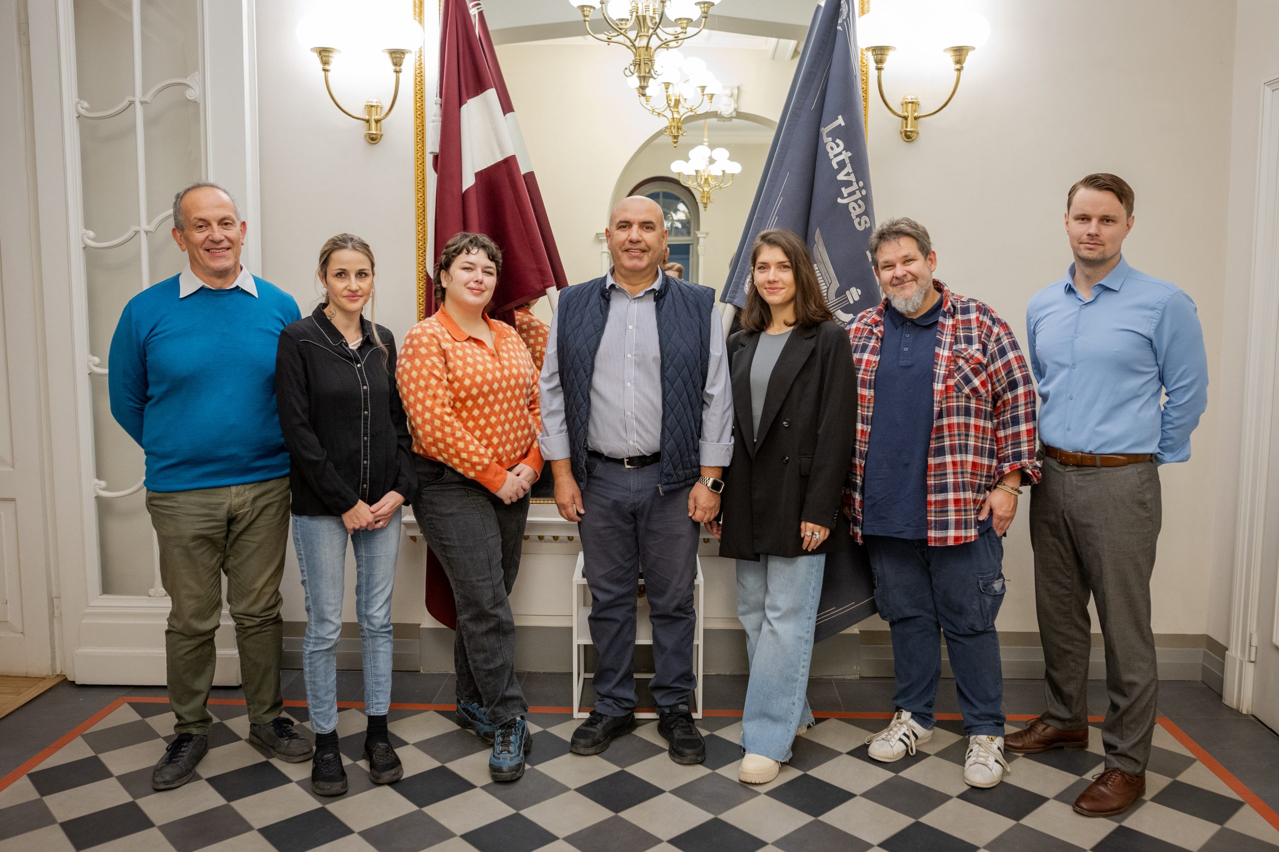 Group Photo from the Closing Meeting of the CSecTOR Project in Riga