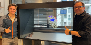 nARviBrain: Entwicklung eines Holodisplays