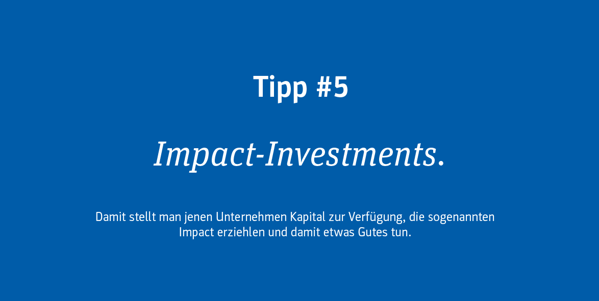 Tipps_Nachhaltig Investieren und Finanzieren