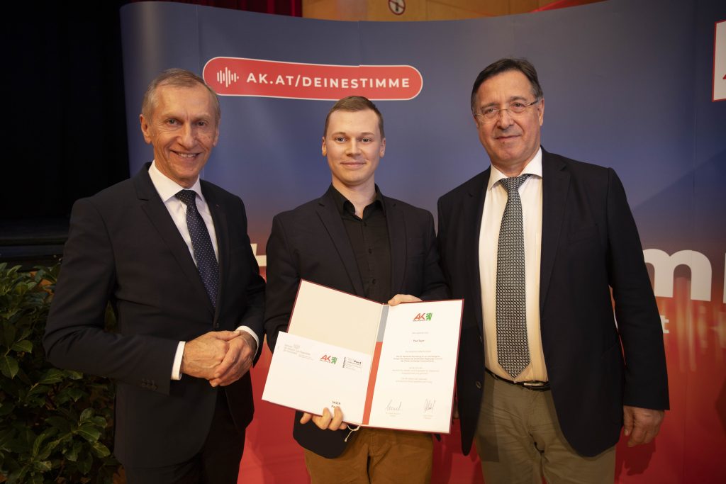 AK-Förderpreis für Absolvent