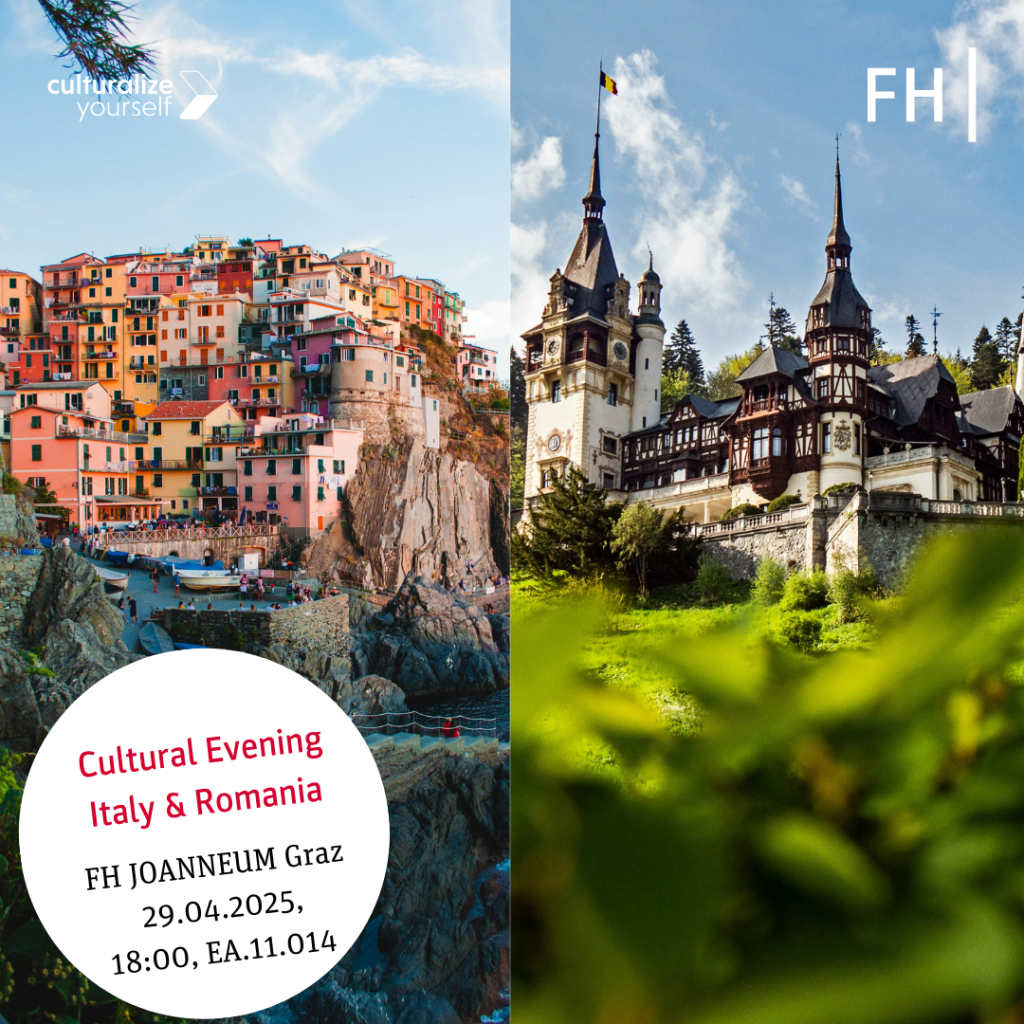 Cultural Diversity at FH JOANNEUM: Italy and Romania