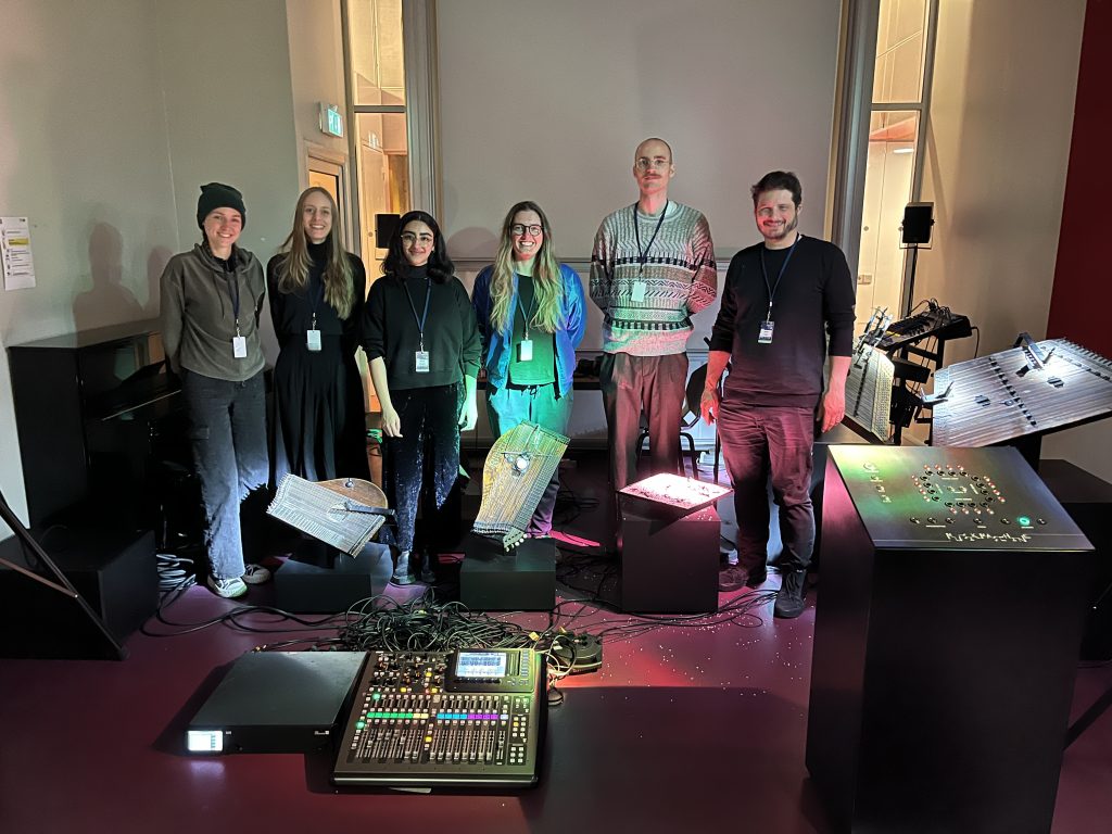 Musik machine at the IRCAM Forum in Paris