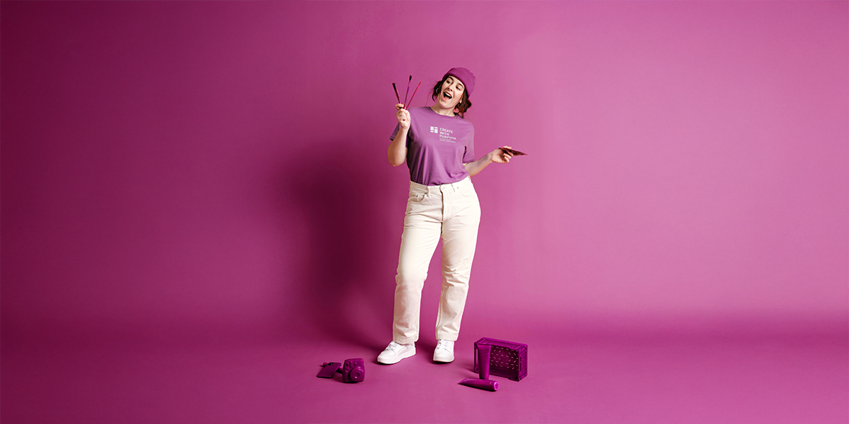 Lea Murko studiert Informationsdesign