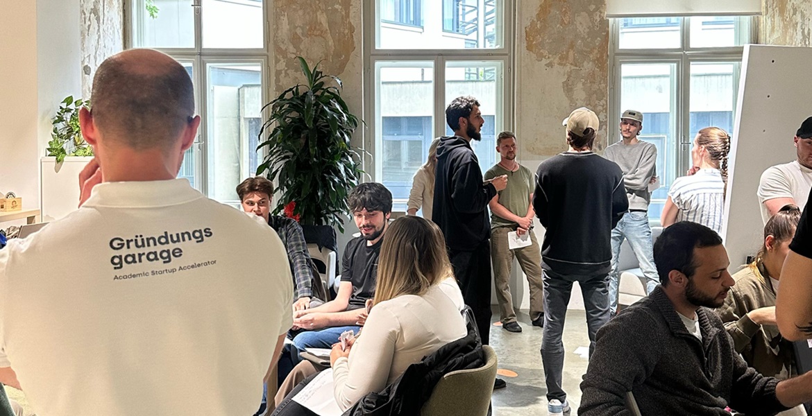 Workshop mit der Gründungsgarage und dem Master Digital Entrepreneurship