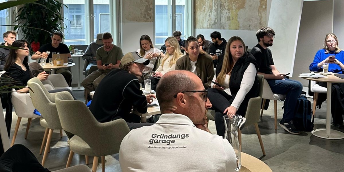 Workshop mit der Gründungsgarage und dem Master Digital Entrepreneurship