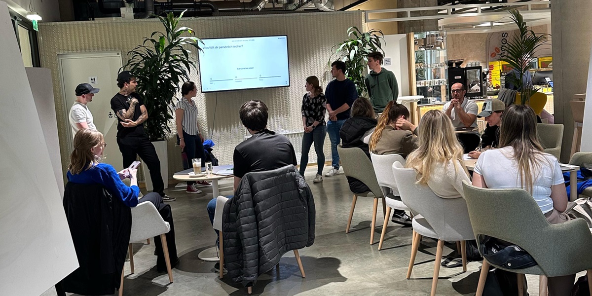 Workshop mit der Gründungsgarage und dem Master Digital Entrepreneurship
