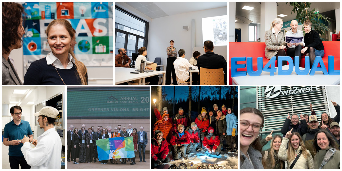 Collage mit verschiedenen Fotos