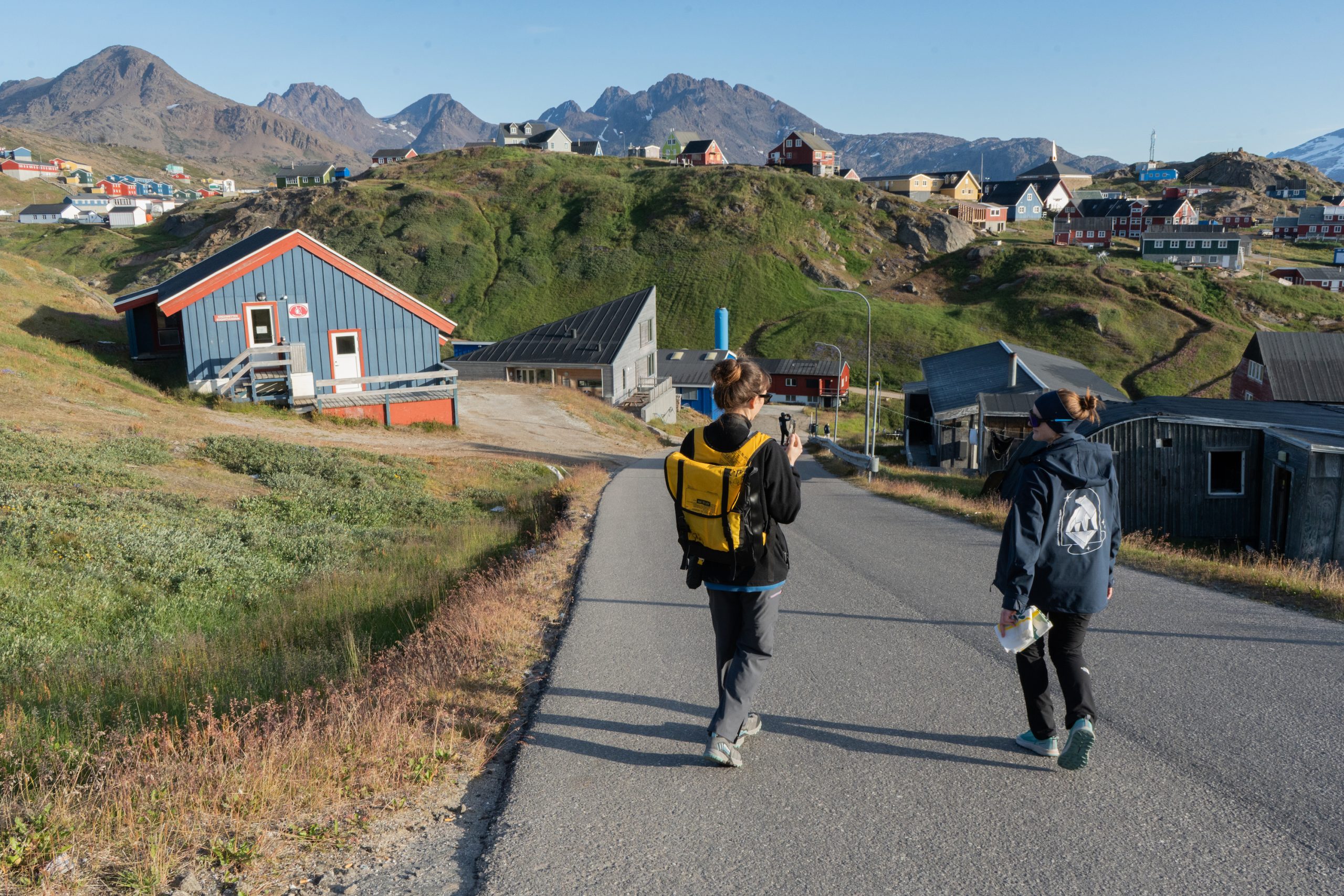 Mit Bag2Life Ausstattung in Tasiilaq