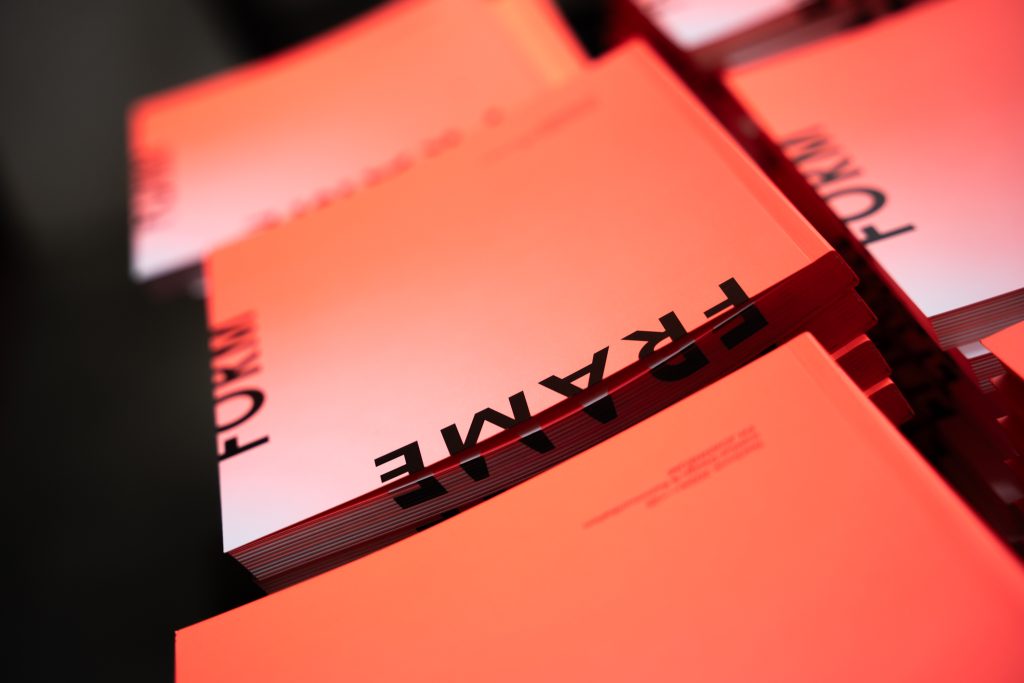 Book presentation “FRAME & FORM” at Schubertkino Graz
