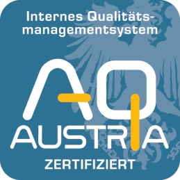 Zertifizierung durch Agentur für Qualitätssicherung und Akkreditierung Austria 