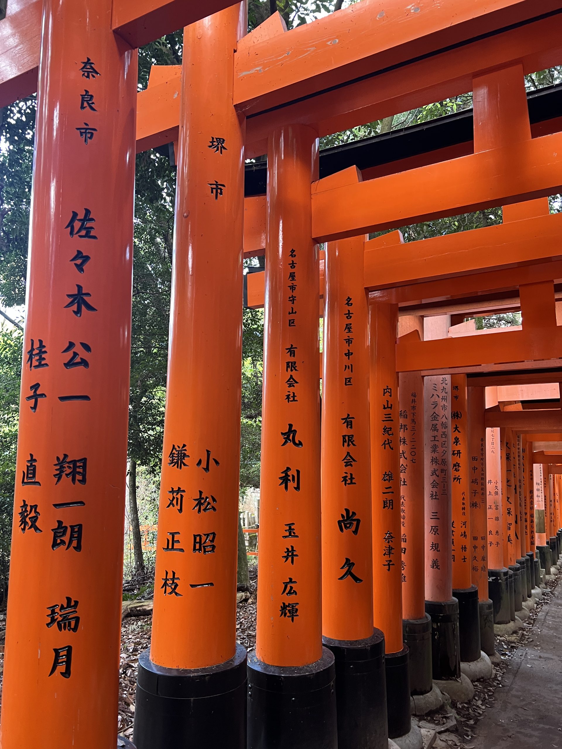Inariyamakanyuchi in Kyoto, Fotocredit: Franziska Tuscher