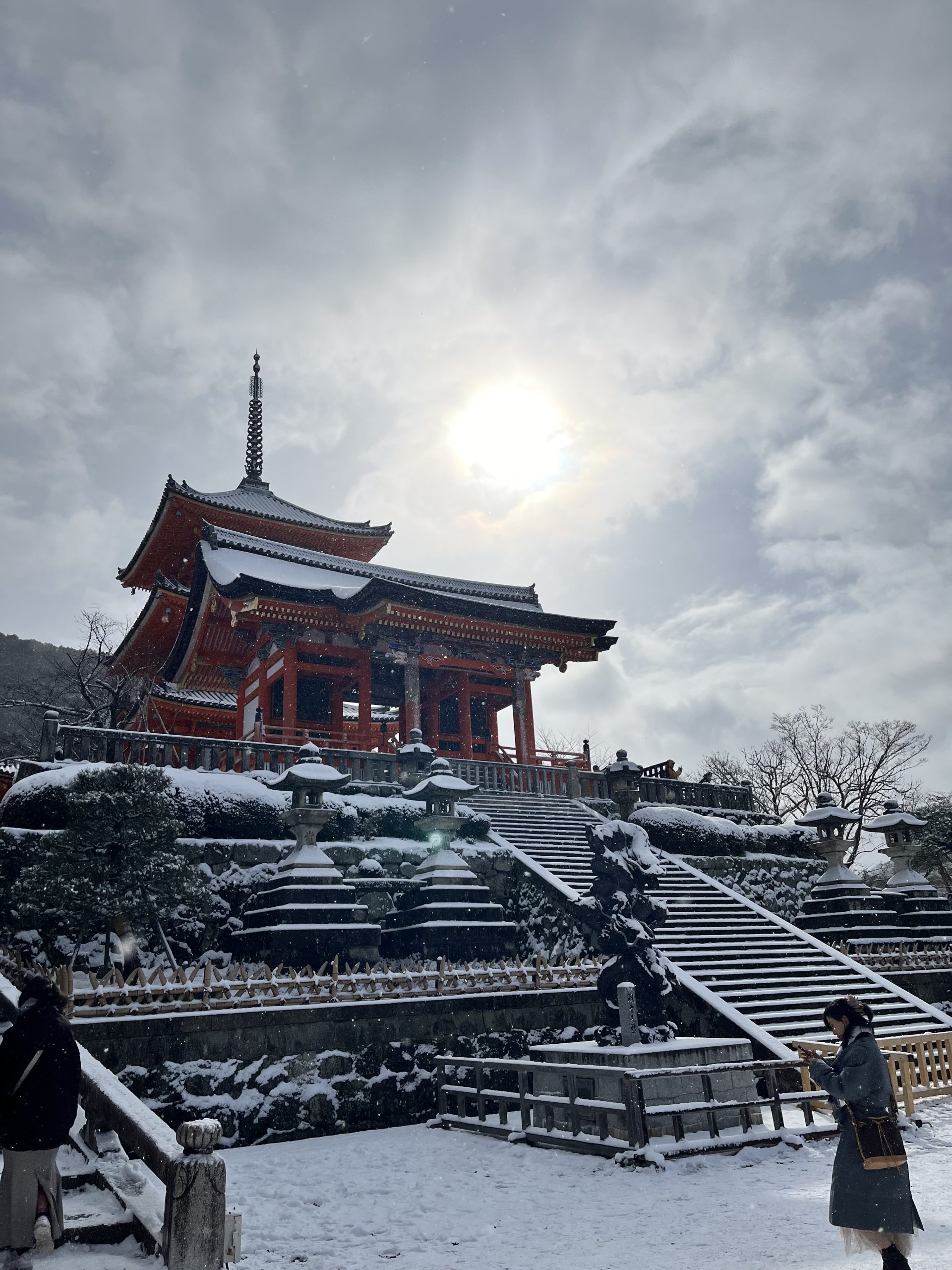 Kiyomizu-dera in Kyoto, Fotocredit: Franziska Tuscher