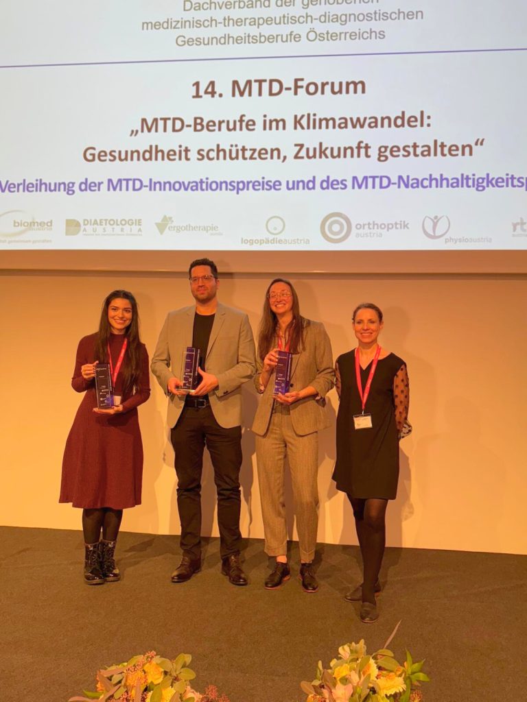 Doppelte Auszeichnung für die FH JOANNEUM beim MTD-Innovationspreis 2025