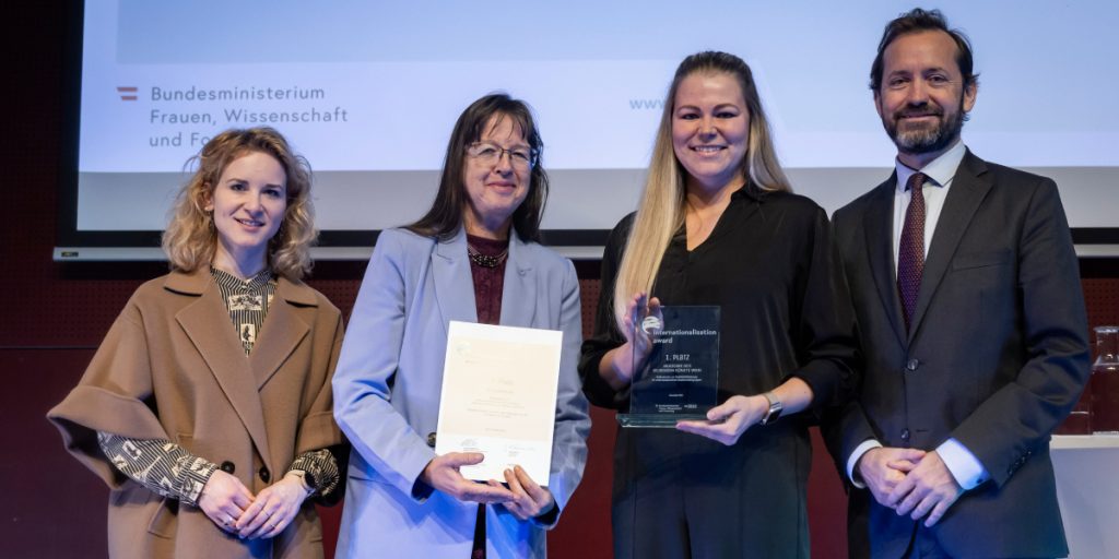 FH JOANNEUM gewinnt „Internationalisation Award 2025“
