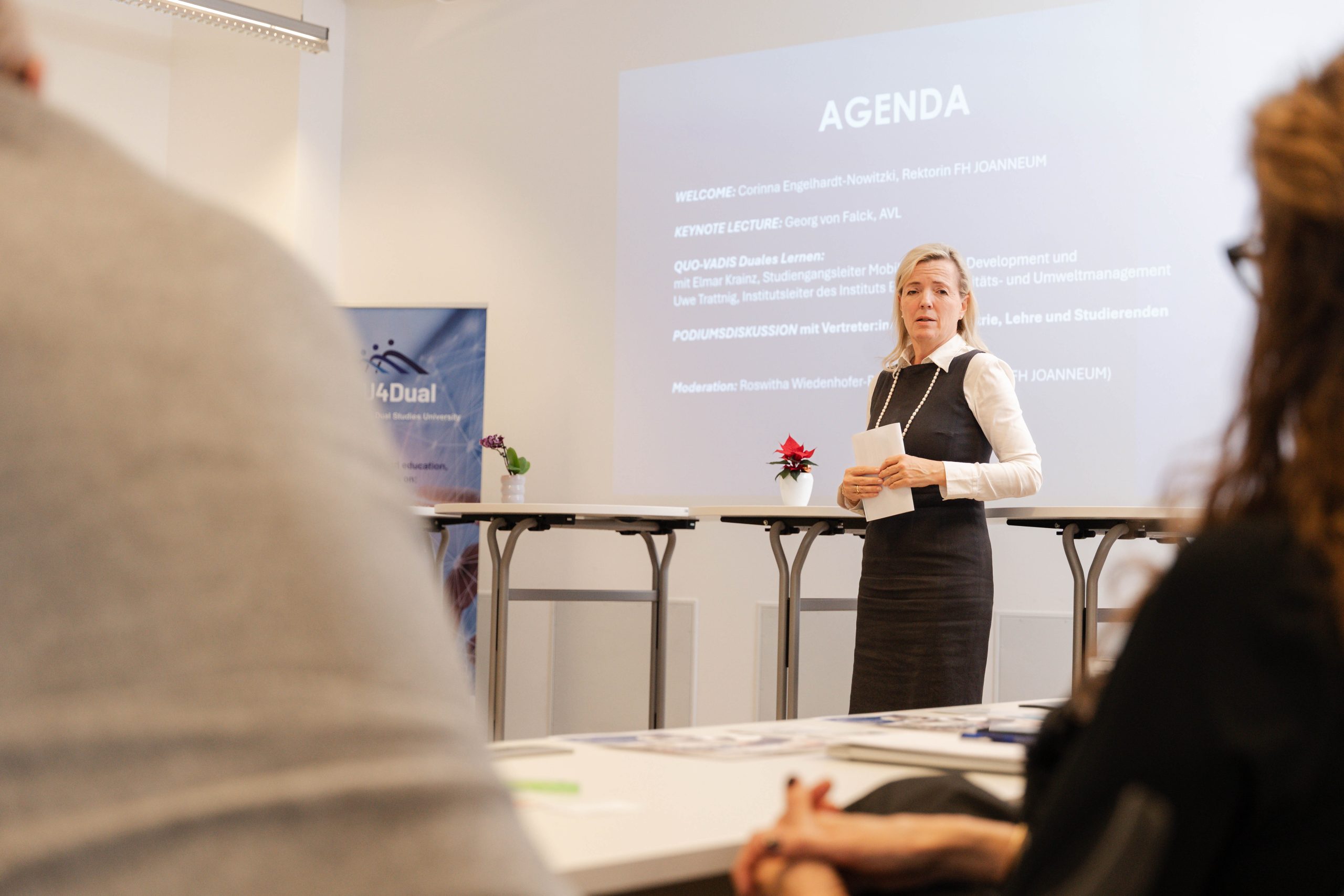 Auftaktveranstaltung der EU4Dual-Eventreihe Industry Forum der FH JOANNEUM zur Weiterentwicklung dualer Studiengänge