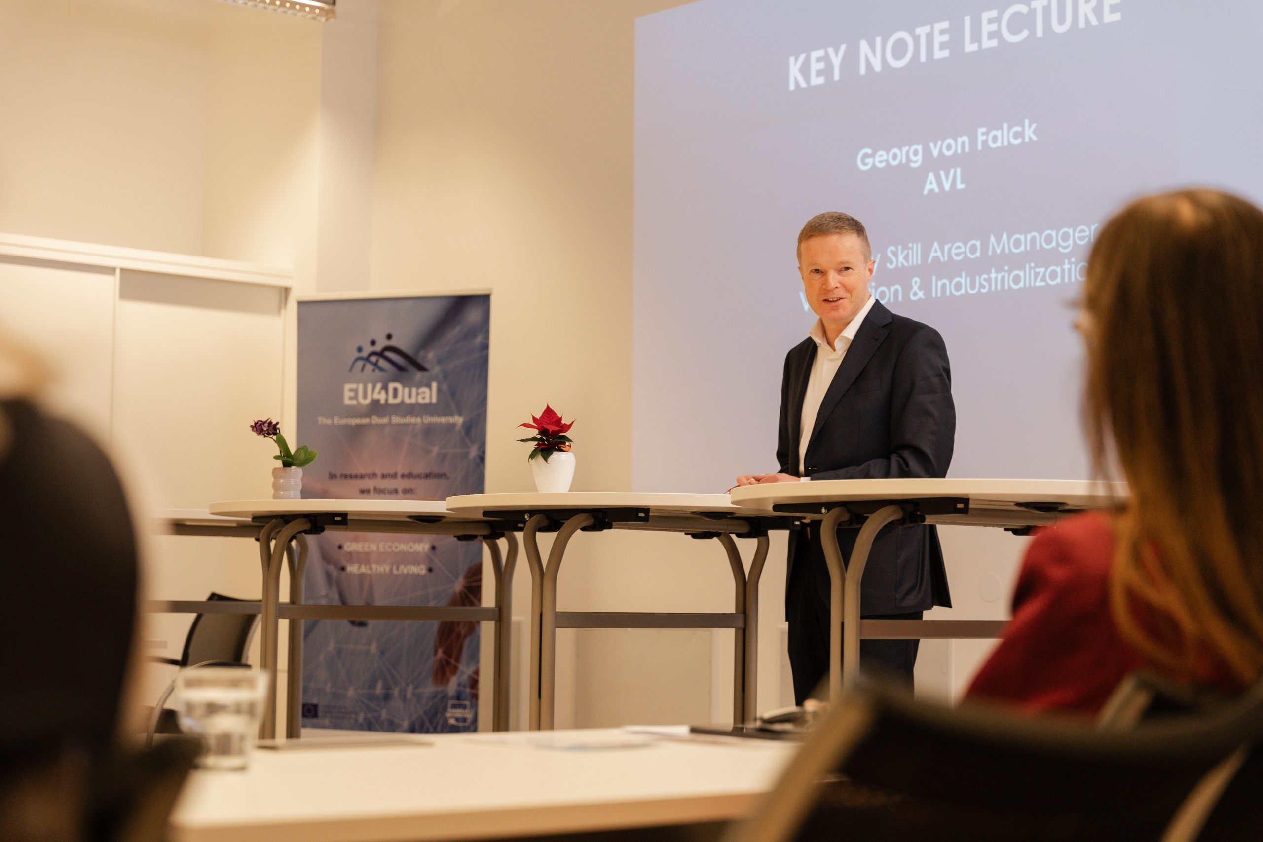 Auftaktveranstaltung der EU4Dual-Eventreihe Industry Forum der FH JOANNEUM zur Weiterentwicklung dualer Studiengänge