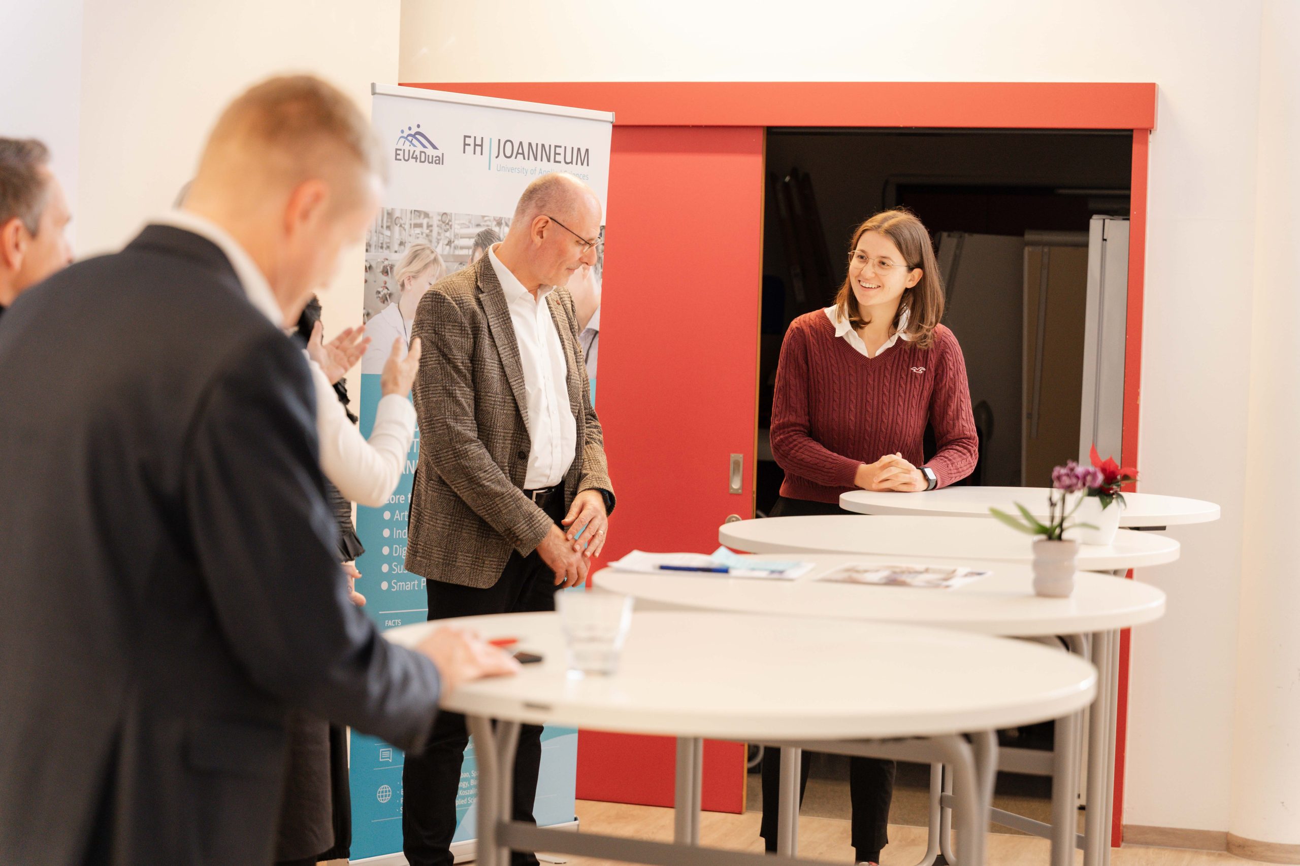 Auftaktveranstaltung der EU4Dual-Eventreihe Industry Forum der FH JOANNEUM zur Weiterentwicklung dualer Studiengänge