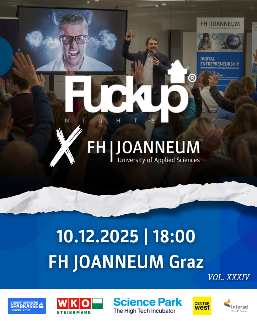 FuckUp Nights Graz Vol. XXXVI @FH JOANNEUM