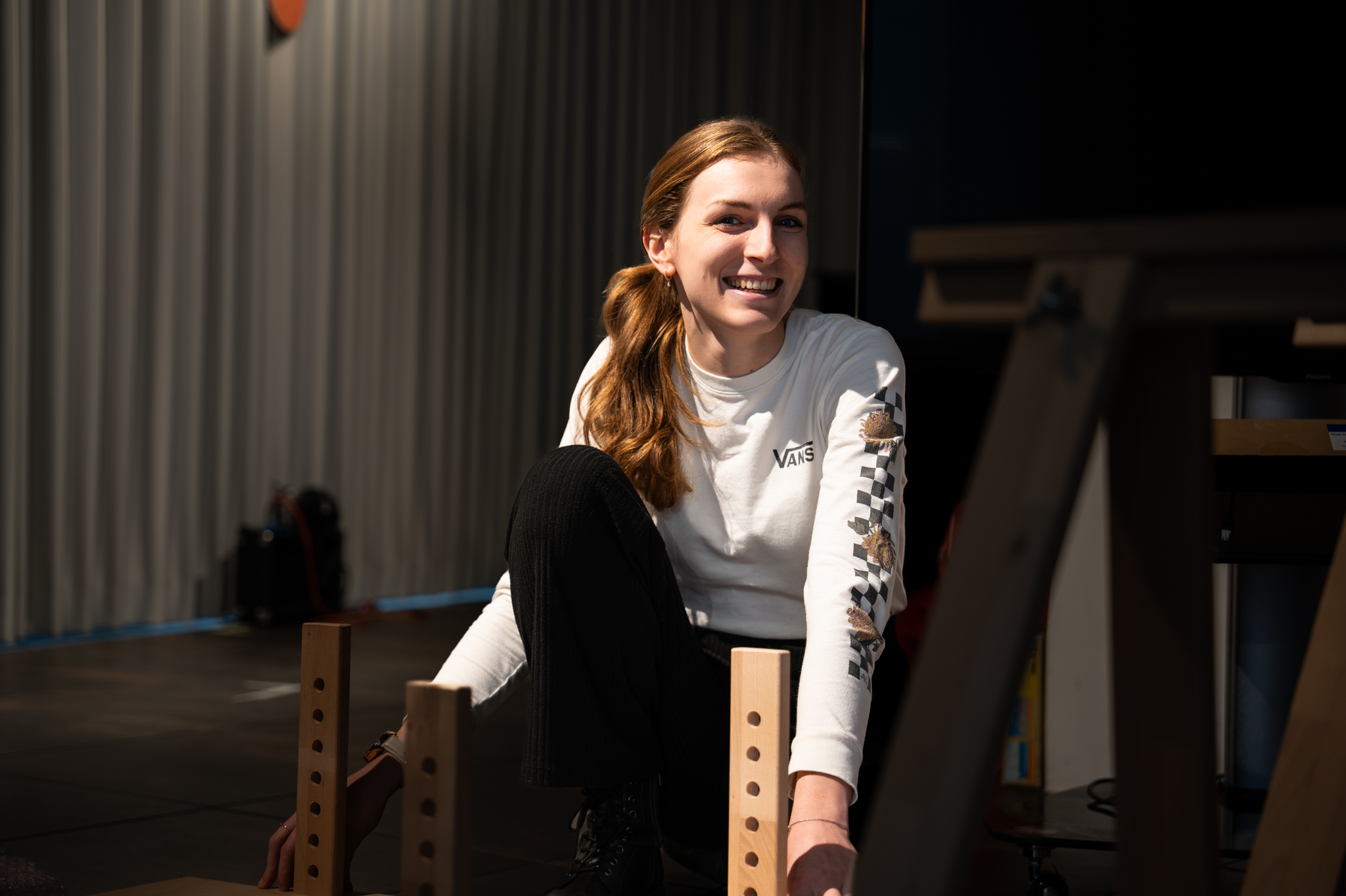 Im Studium Communication and Exhibition Design wide