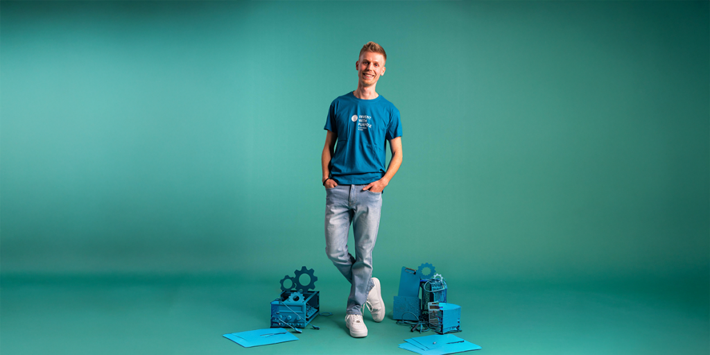 Felix studiert Elektronik und Computer Engineering