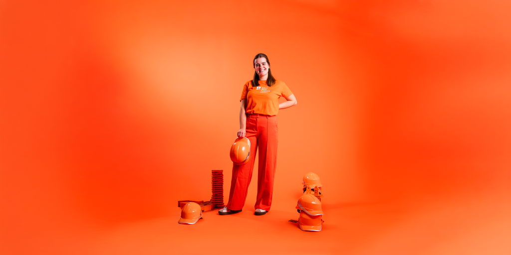 Johanna studiert Bauplanung und Bauwirtschaft