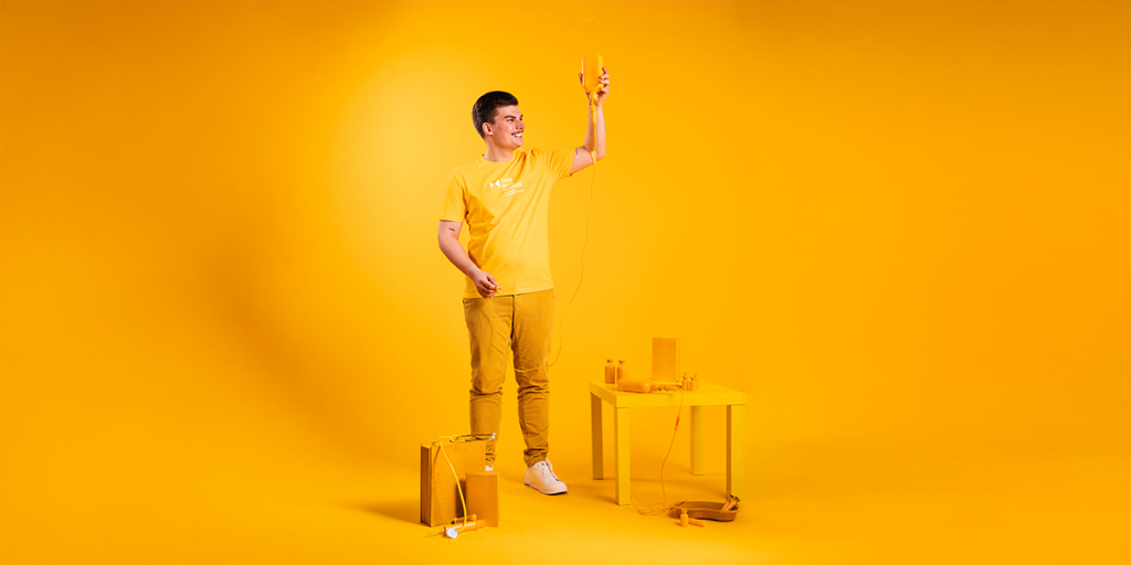 Kevin studiert Gesundheits- und Krankenpflege