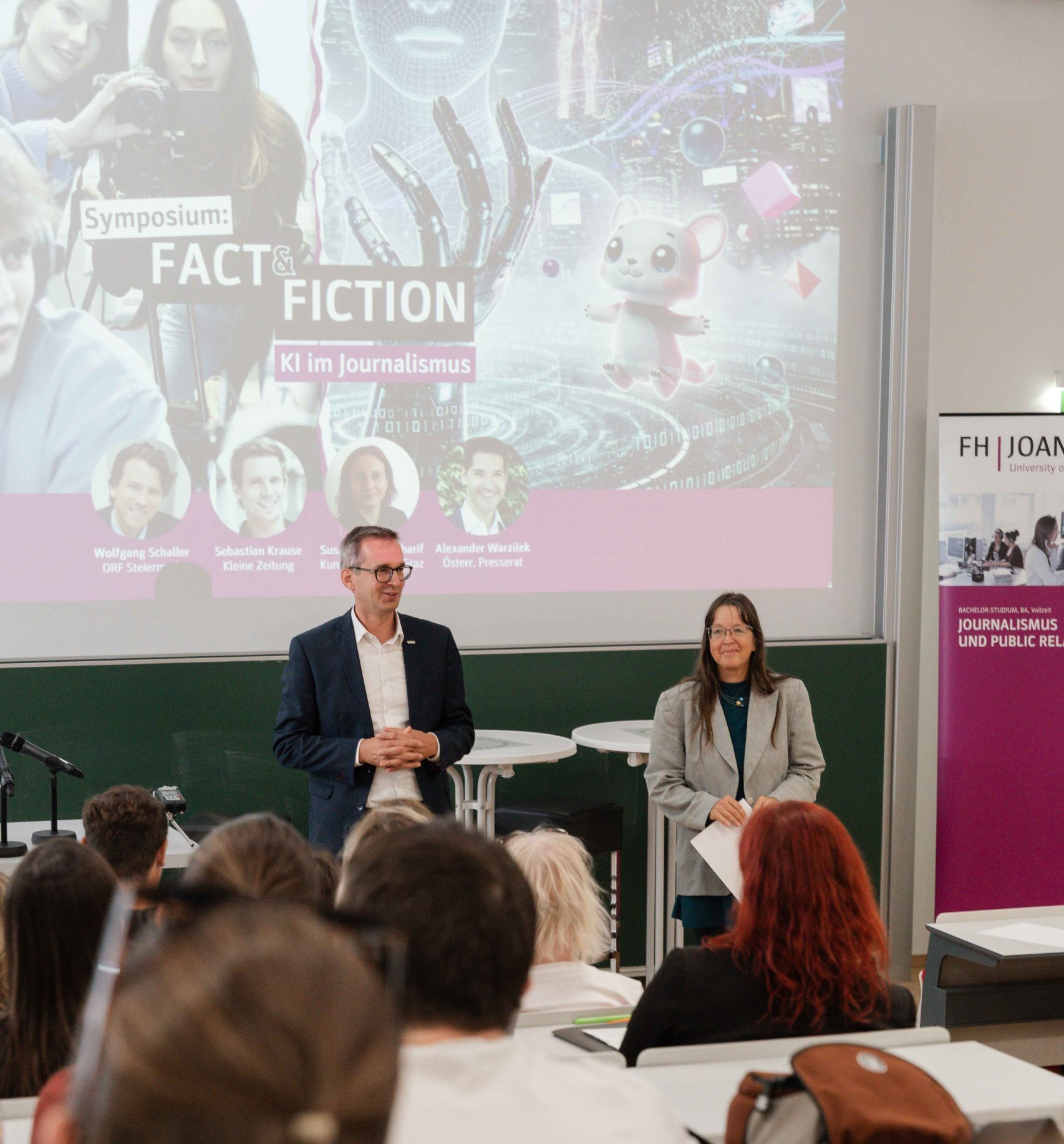 Symposium Fact & Fiction: KI im Journalismus (c) FH JOANNEUM / Fabian Hasler