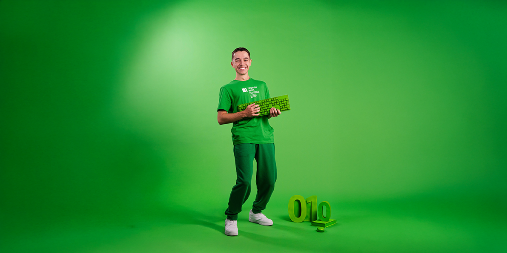 Valentin studiert Wirtschaftsinformatik