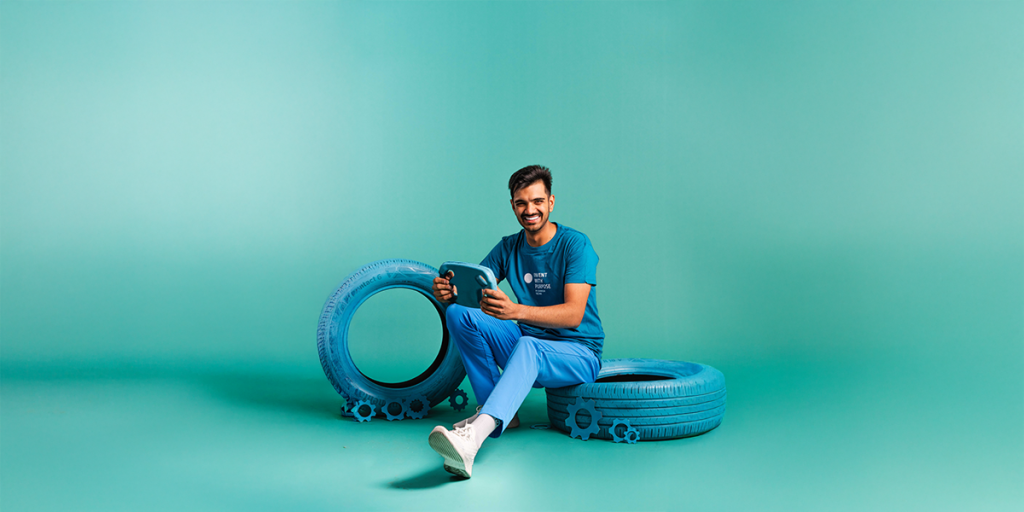 Vishal studiert Fahrzeugtechnik / Automotive Engineering