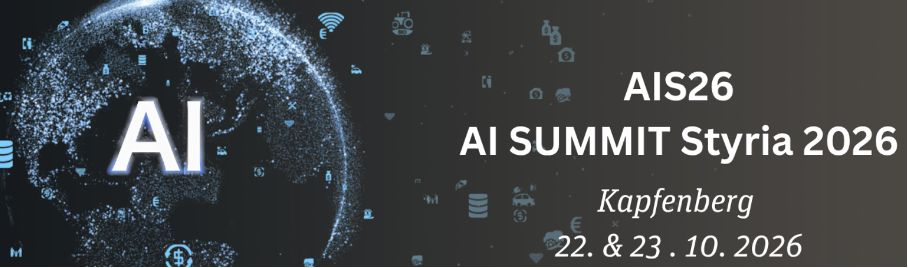 Banner AI SUMMIT Styria 2026, Kapfenberg 22. & 23.10.2026