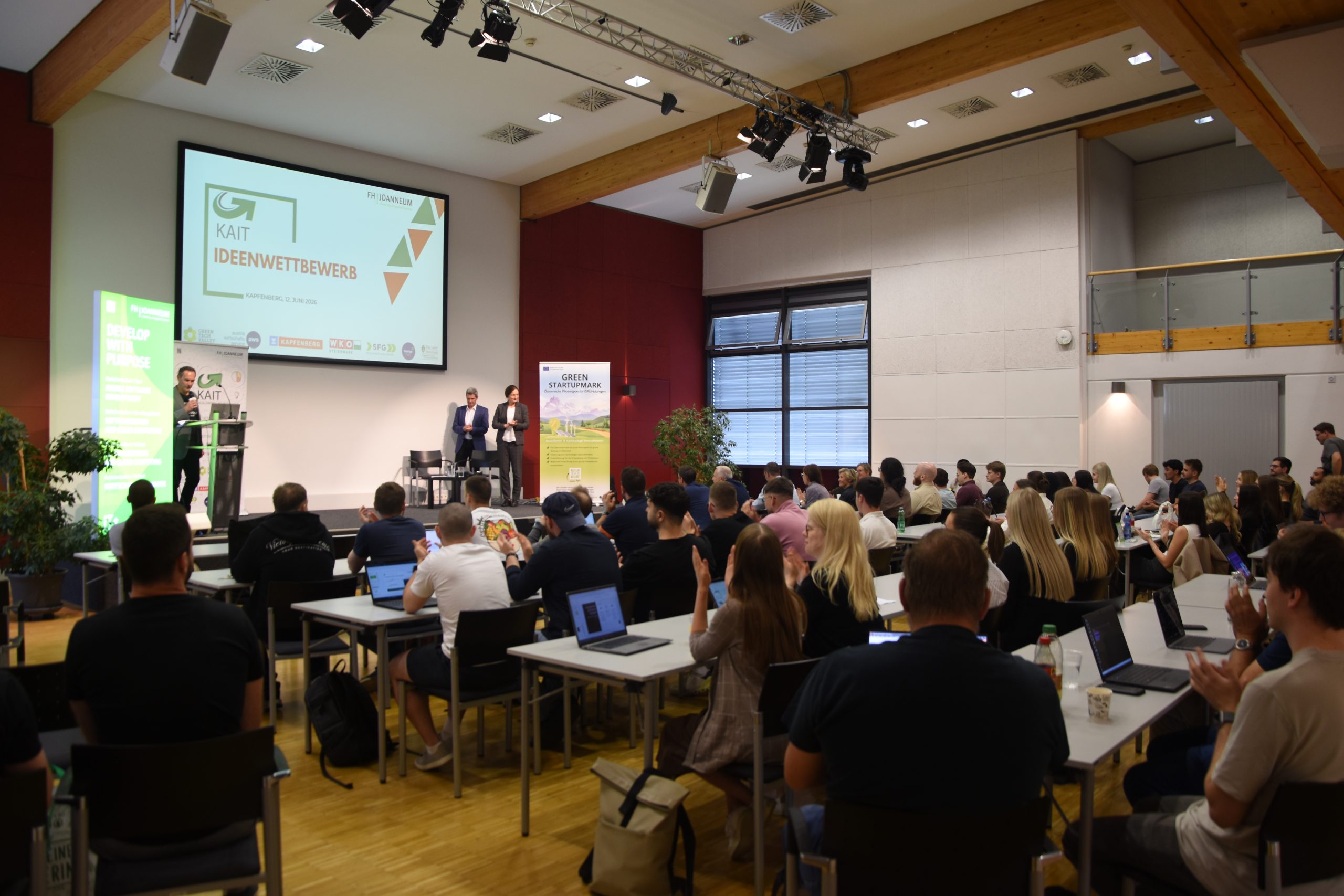 Die Gewinner mit dem Start-up Honey Pot