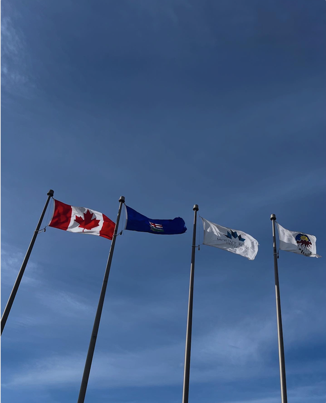 MountRoyalFlags
